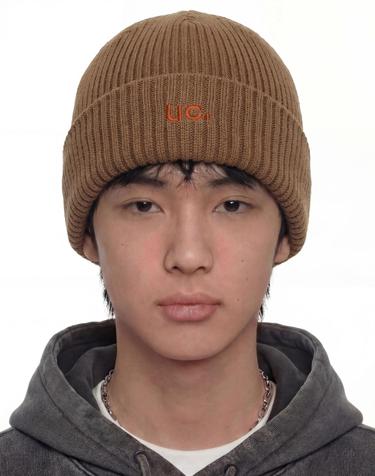 사계절 비니 BEANIE / RIB / LOOSE / UC / D BROWN