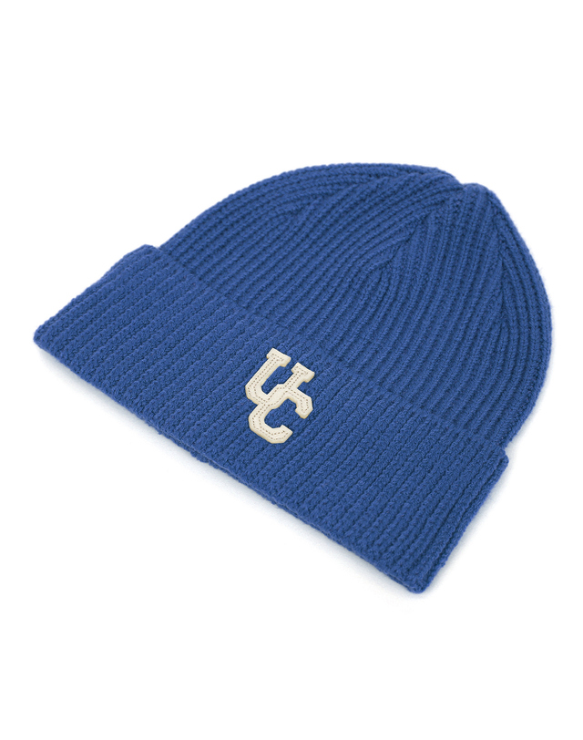 언더컨트롤 슬림핏 비니 BEANIE / FLEX / UC OVERLAP / BLUE 착용컷
