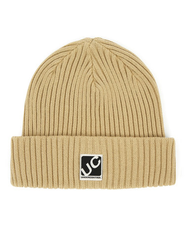 BEANIE / CROSS BOX LOGO / D LEMON
