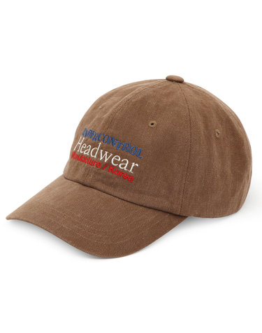 MFG LOGO / BIO WASHED B B / W BROWN