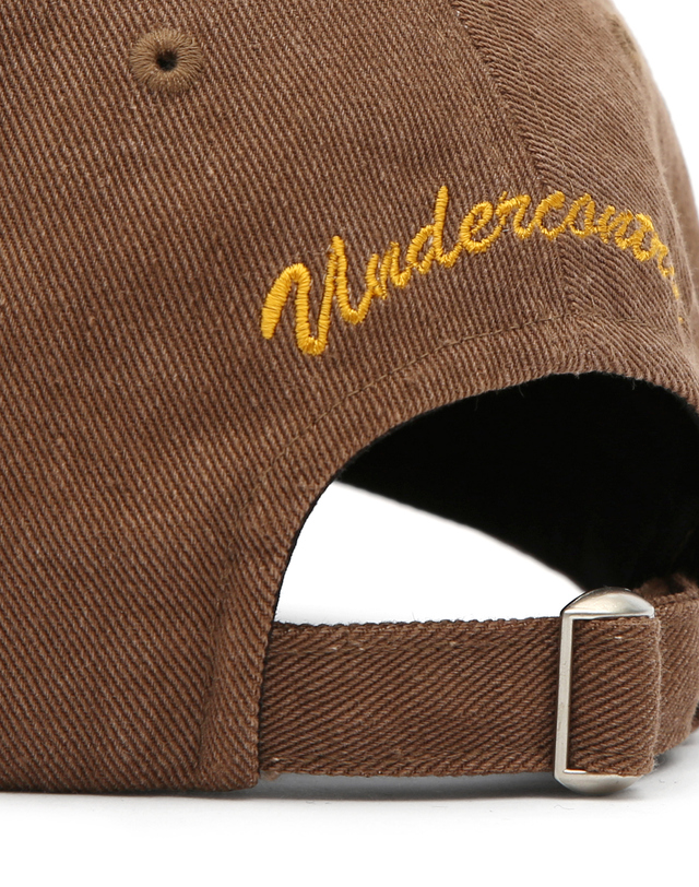 언더컨트롤 MFG LOGO / BIO WASHED B B / W BROWN 착용컷