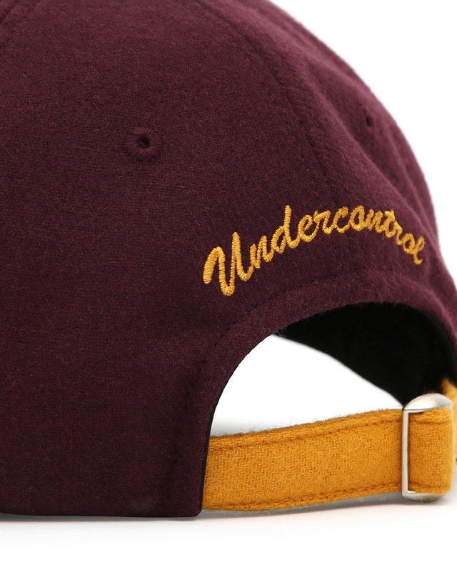 언더컨트롤 SPORTS CREW / AUTHENTIC B B / WINE FLANNEL 착용컷