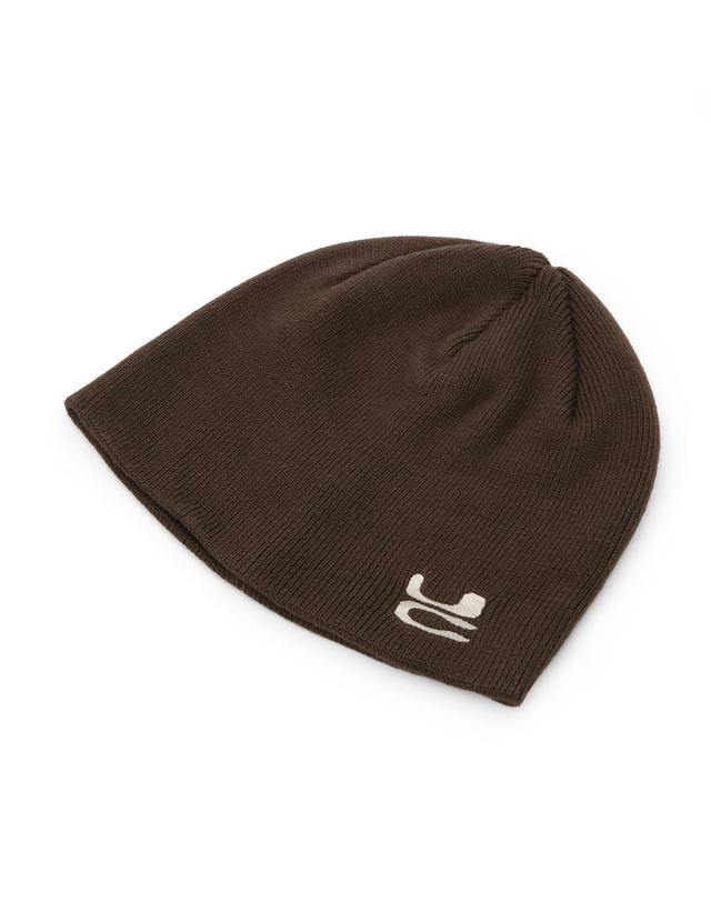 언더컨트롤 BEANIE / UC / NO CUFF / BROWN 착용컷