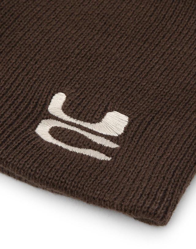 언더컨트롤 BEANIE / UC / NO CUFF / BROWN 착용컷
