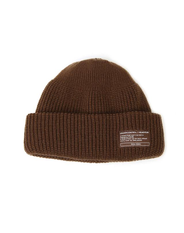 언더컨트롤 BEANIE / MONK FIT / BROWN 착용컷