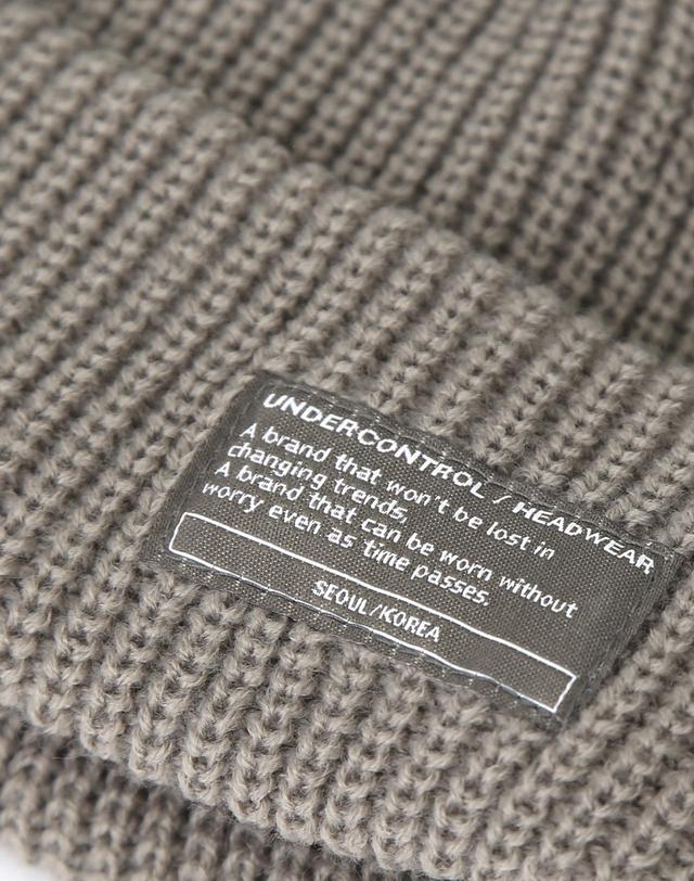 언더컨트롤 BEANIE / MONK FIT / GREY 착용컷