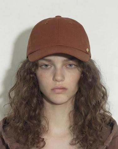 데일리 볼캡 6PANNEL BALL CAP / CN RIP / BRICK