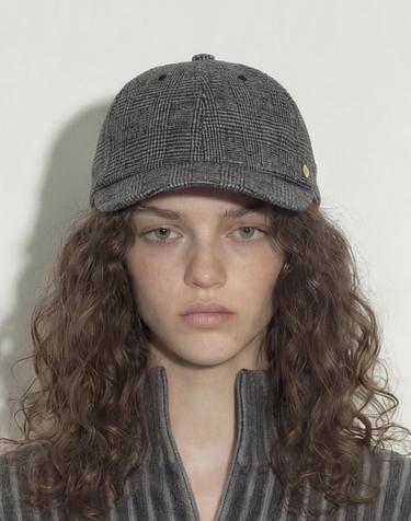 겨울 볼캡 6PANNEL BALL CAP / MODS GLEN / GREY