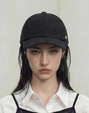 겨울 볼캡 6PANNEL BALL CAP / MODS GLEN / BLACK