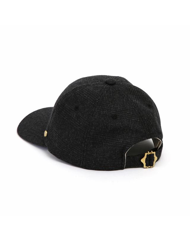 언더컨트롤 스튜디오 겨울 볼캡 6PANNEL BALL CAP / MODS GLEN / BLACK 착용컷