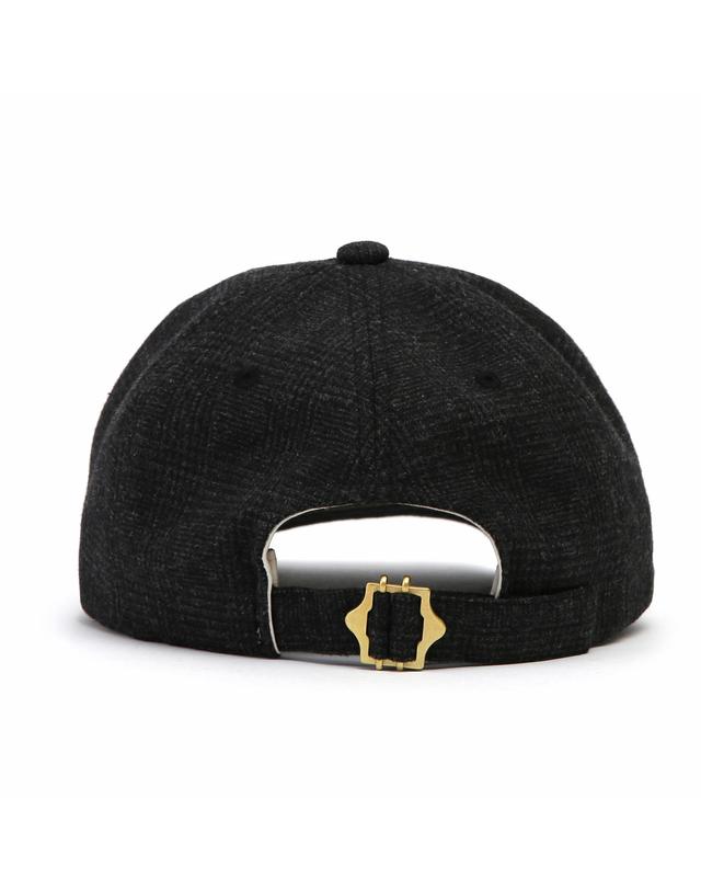 언더컨트롤 스튜디오 겨울 볼캡 6PANNEL BALL CAP / MODS GLEN / BLACK 착용컷
