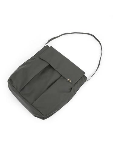 캐주얼 숄더백 LADDER BAG / WRINKLE / N TWILL / OLIVE GREEN