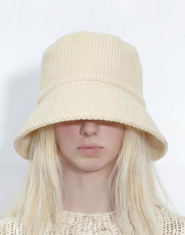 코듀로이 버킷햇 DROP BUCKET / H CORD / MILK