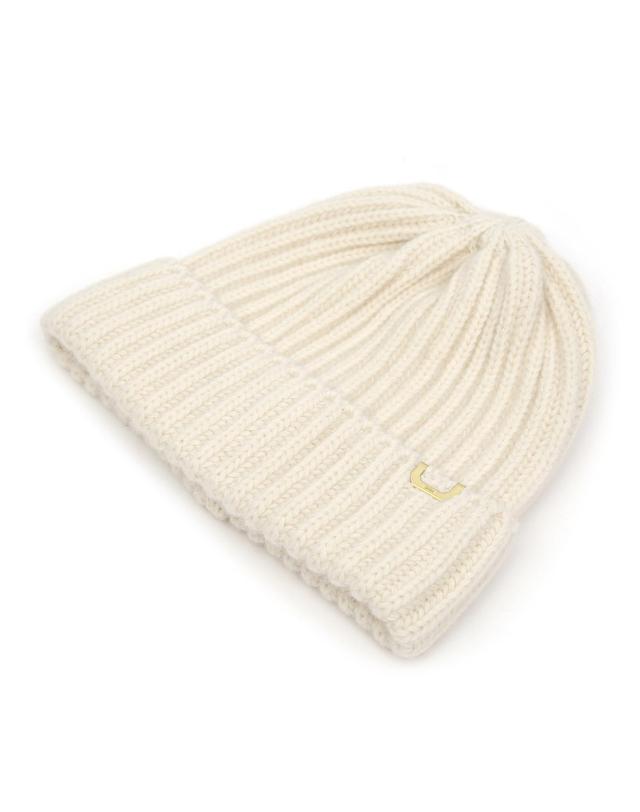 언더컨트롤 스튜디오 겨울 롱비니 MOUNTAIN BEANIE / CASHMERE / P OATMEAL 착용컷