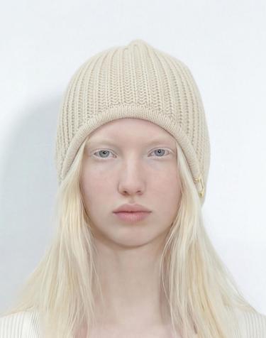 바라클라바 겨울 비니 EAR FLAP BEANIE / SOLID A / CREAM