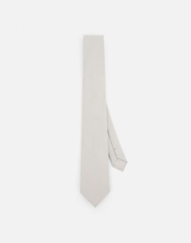언더컨트롤 스튜디오 슬림핏 넥타이 SLIM NECK TIE / ROUGH LINEN / L GREY