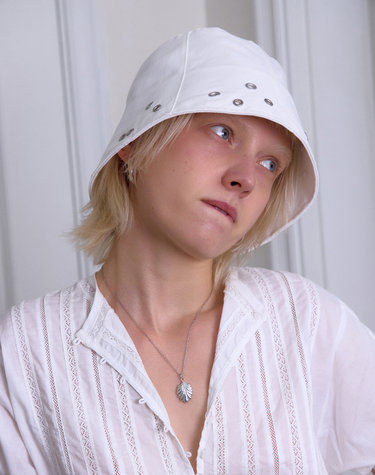 아일렛 버킷햇 STAND BUCKET / M EYELET / WHITE