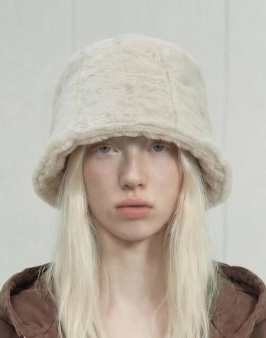 겨울 털 버킷햇 STAND BUCKET / FUR / MINK IV