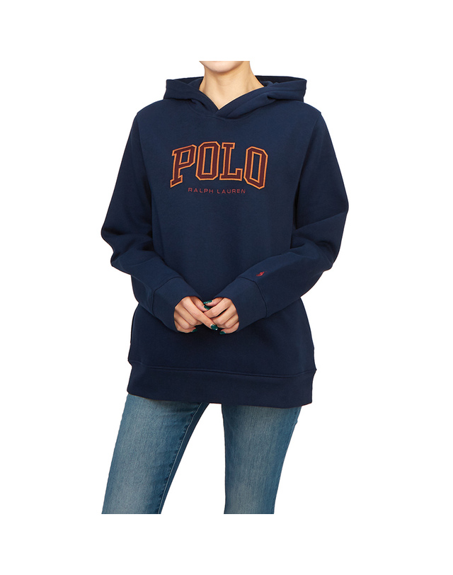 폴로 랄프로렌 폴로랄프로렌키즈 기모 후드티 323919501002 NAVY (성인착용가능) 착용컷