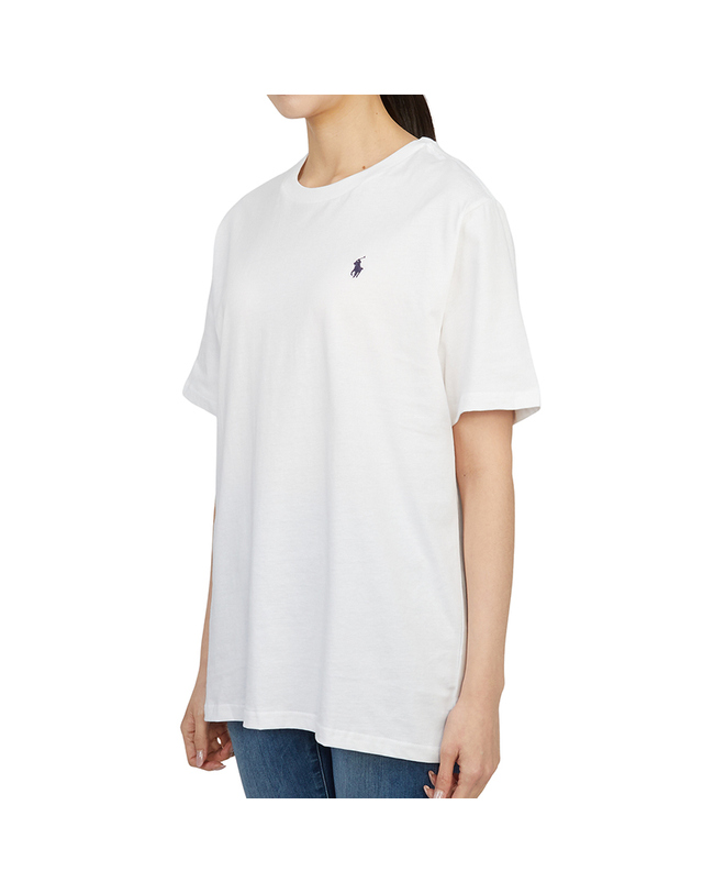 폴로 랄프로렌 폴로랄프로렌키즈 반팔티셔츠 323832904035 WHITE (성인착용가능) 착용컷