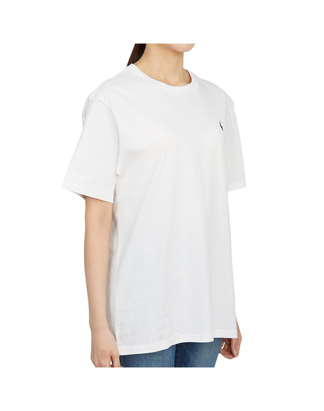폴로 랄프로렌 폴로랄프로렌키즈 반팔티셔츠 323832904035 WHITE (성인착용가능) 착용컷