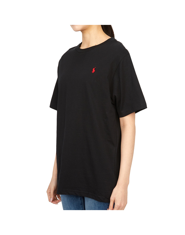 폴로 랄프로렌 폴로랄프로렌키즈 반팔티셔츠 323832904036 BLACK (성인착용가능) 착용컷