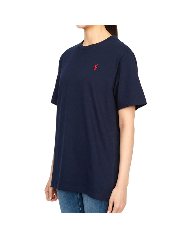 폴로 랄프로렌 폴로랄프로렌키즈 반팔티셔츠 323832904037 NAVY (성인착용가능) 착용컷