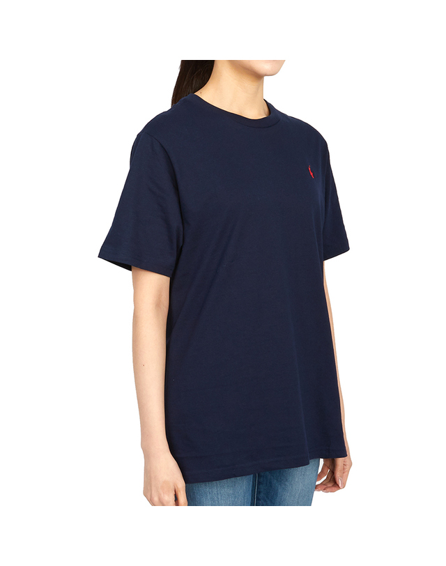 폴로 랄프로렌 폴로랄프로렌키즈 반팔티셔츠 323832904037 NAVY (성인착용가능) 착용컷