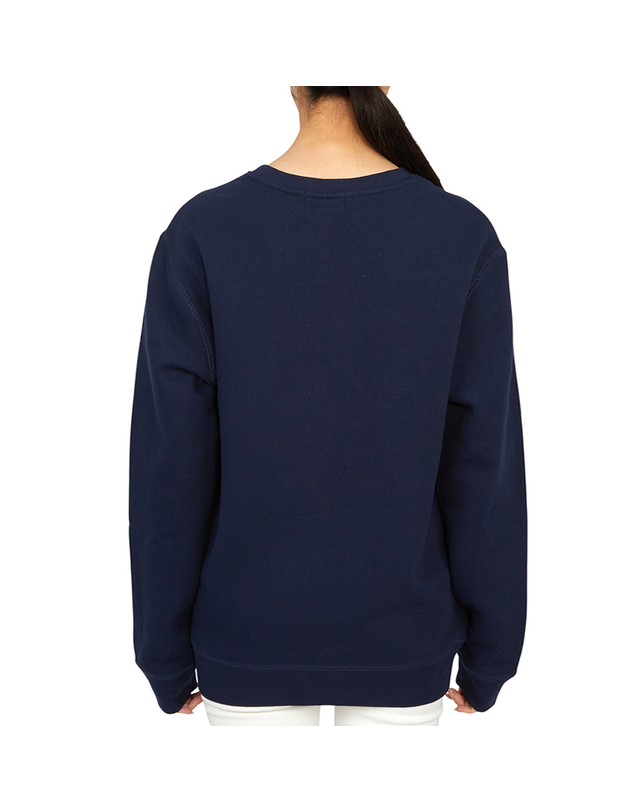 폴로 랄프로렌 폴로랄프로렌키즈 기모 맨투맨 323772102002 NAVY (성인착용가능) 착용컷