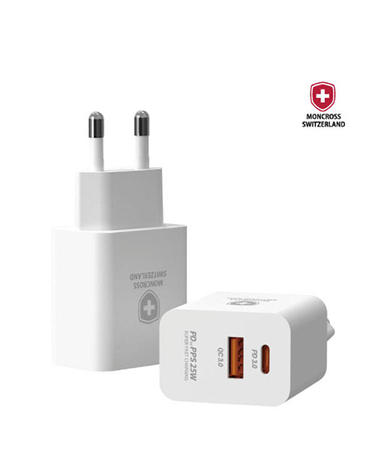 [MONCROSS] 몽크로스 PD+QC 가정용 PPS 고속충전기 25W MSPD-W25