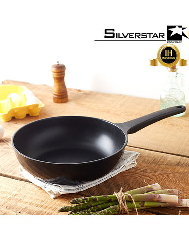 [SilverStar] 실버Star 오아이씨 인덕션IH 티타늄코팅 주물후라이팬 궁중팬 28cm