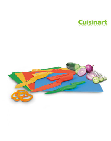 [Cuisinart] 쿠진아트 세라믹코팅 칼+도마세트 CA-10CMCKR