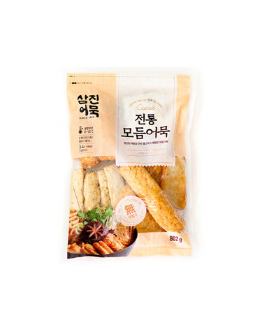 [삼진어묵] 전통모듬어묵 (10가지모듬상품 802g)