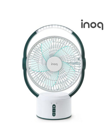 [INOQ] 이노크아든 LED 써큘레이터형 휴대용 무선 캠핑 선풍기 IA-CP70