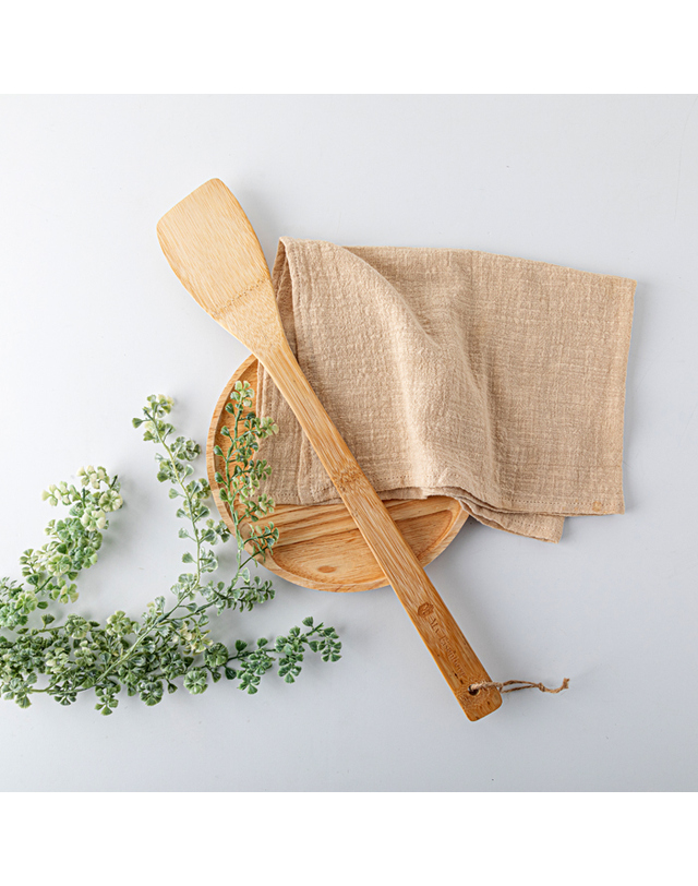트라이스 [Eisenberg] 아이젠베르그 클랑 bamboo 롱 요리주걱 40cm x 3set 착용컷