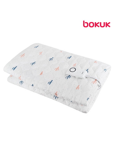 [BOKUK] 보국 프리미엄 에어셀 모던선인장 워셔블 안심세탁 전기요 더블 BKB-9615D