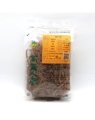 [천의삼] 홍미삼 300g 1등급 (홍삼새미)