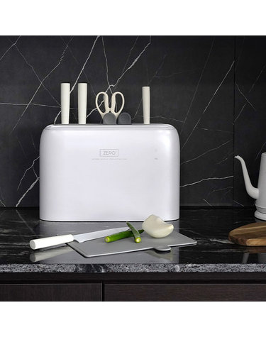 [QUEENMADE] 퀸메이드 빈틈없는 2중살균 제로 UV 칼도마 살균기 QMKS-N8000W