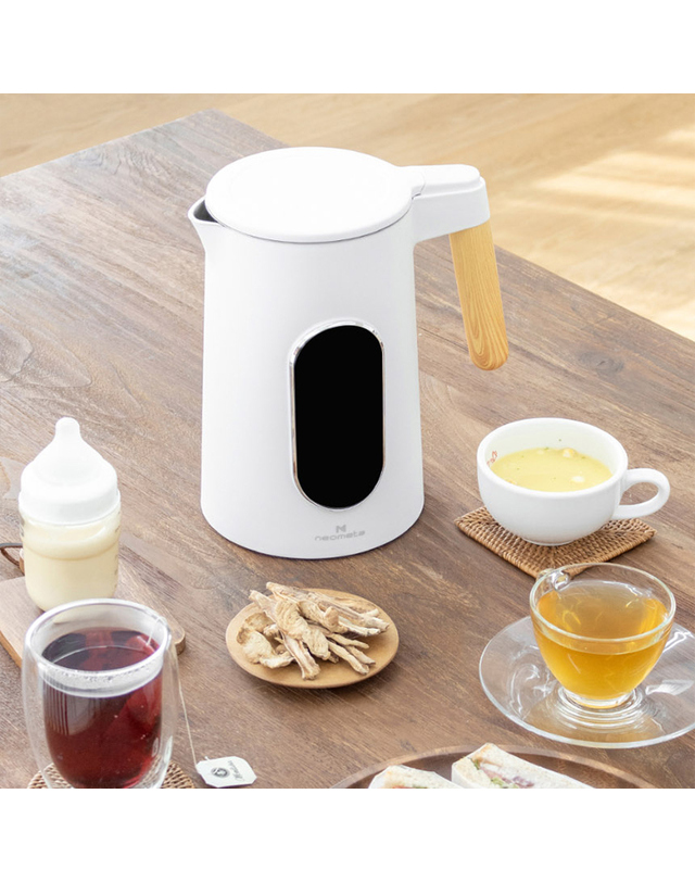 트라이스 [NEOMETA] 네오메타 1.7L 대용량 멀티 전기포트 NEM-E1700BG 착용컷