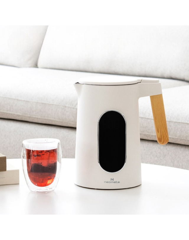 트라이스 [NEOMETA] 네오메타 1.7L 대용량 멀티 전기포트 NEM-E1700BG 착용컷
