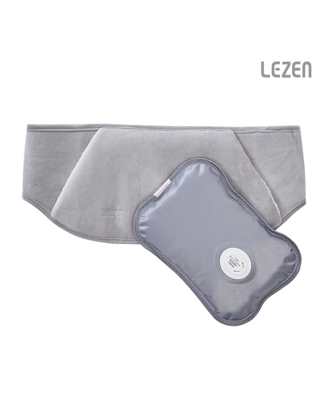 트라이스 [LEZEN] 르젠 깔끔하고 모던한 디자인 충전식 온수 찜찔기 LZHB-300 착용컷
