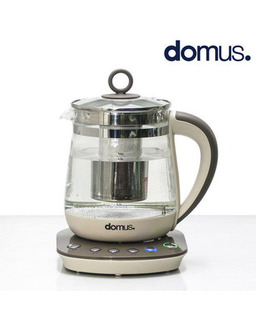 [Domus] 도무스 티칸 유리 보온 티포트(1.5L) DMEK-A1508GF