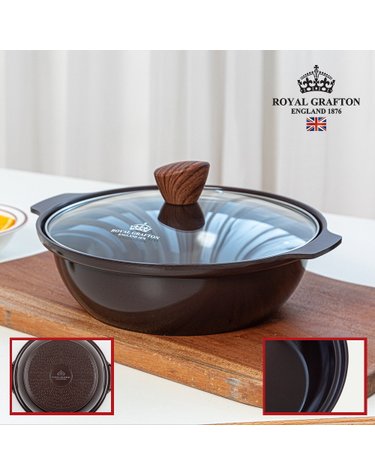 [RoyalGrafton] 로얄그래프톤 세라믹 IH 뚝배기 전골 24cm