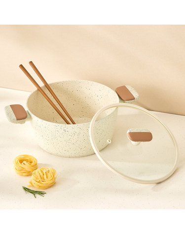 [DELLAGO] 델라고 바닐라빈 IH 세라믹 양수 24CM