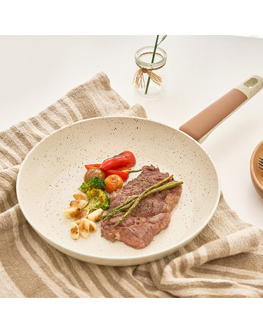 [DELLAGO] 델라고 바닐라빈 IH 세라믹 프라이팬 24CM
