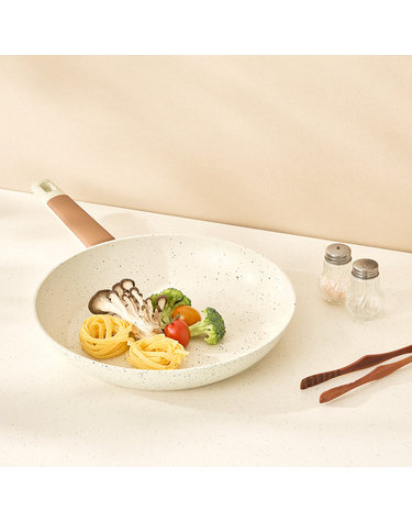 [DELLAGO] 델라고 바닐라빈 IH 세라믹 프라이팬 30CM