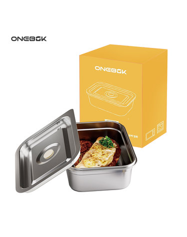[ONEBOK] 원복 전자레인지용 올스텐 진공용기 1200ml