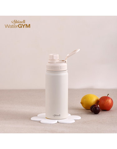 [Shizell] 쉬젤 워터짐 캐리텀블러 밀크크리미 500ml