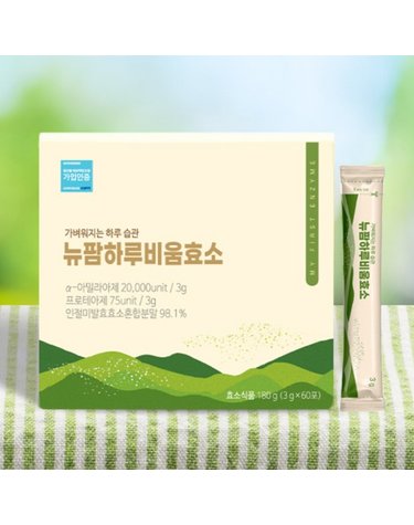 [뉴팜헬스케어] 하루비움효소 (3gx60포)