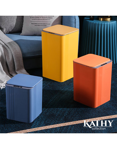 [KATHY COLLECTION] 캣티컬렉션 스마트 오토 휴지통 12L(블루)